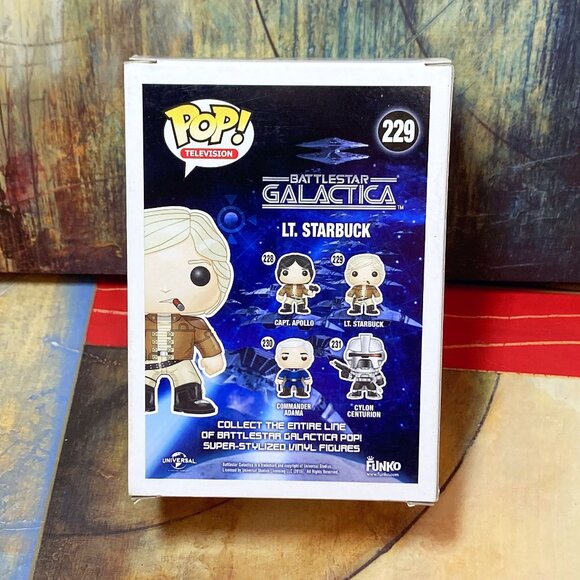 [NEW] Funko Pop! Vinyl Toy Figure Battlestar Galactica - LT. STARBUCK (#229) - Picture 11 of 13